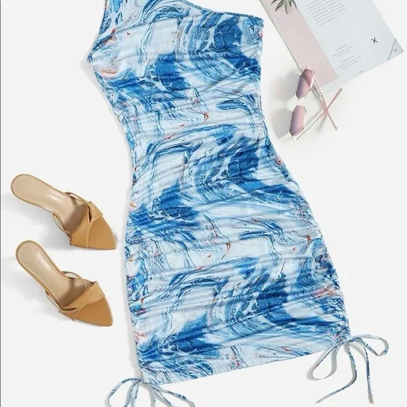 ワンピース [SCULPTOR] Shirring Tennis Dress Baby Blue SC25S271BL MUSINSA | SCULPTOR Shirring Tennis Dress Baby Blue